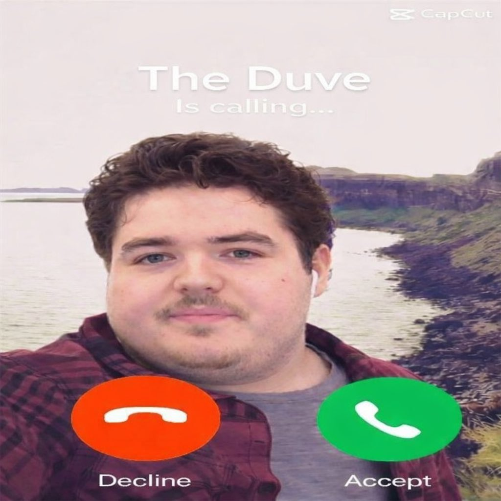 The Duve is calling